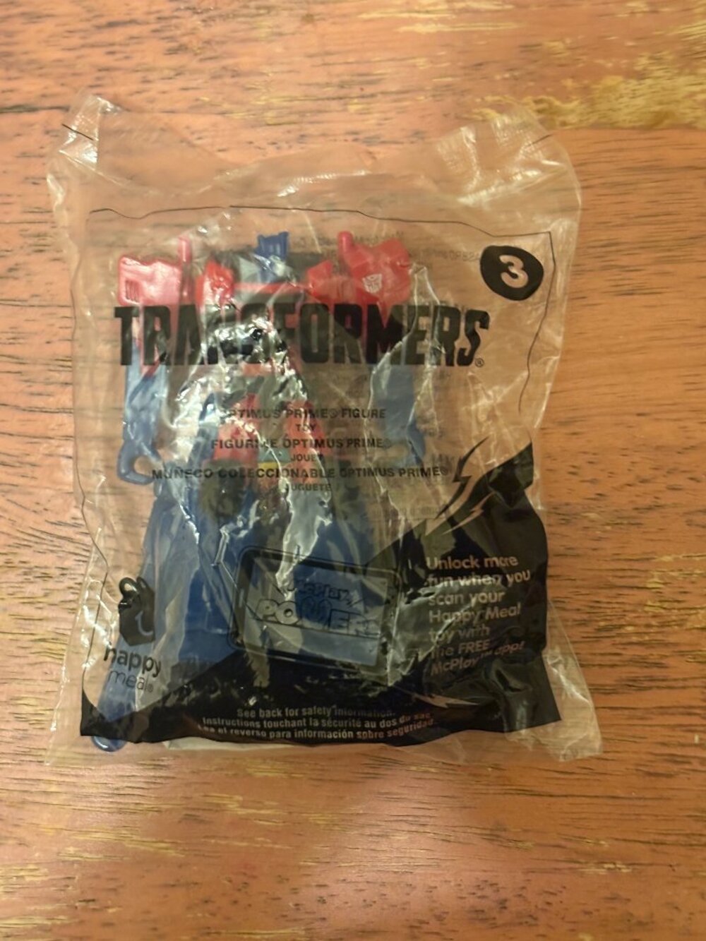 Mcdonalds Transformers Robots In Disguise Optimus Prime Happy Meal Toy #3